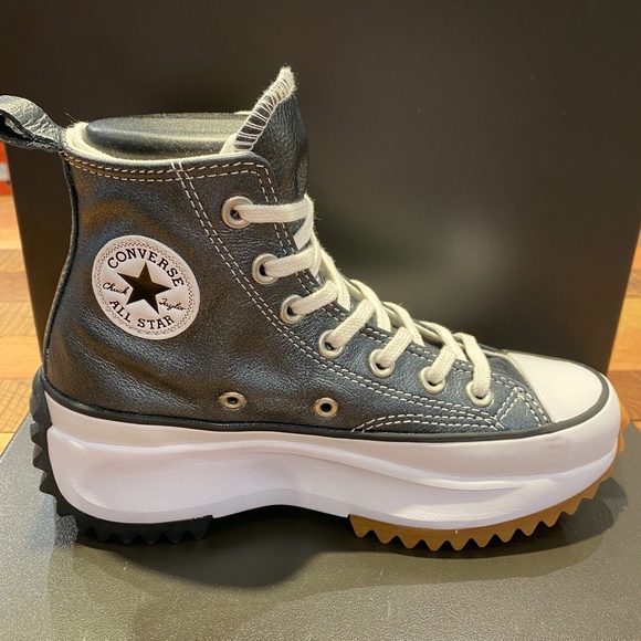 Converse Shoes - NEW CONVERSE RUN STAR HIKE HIGH TOP METALLIC BLACK